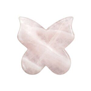 Jenny Patinkin Transforming Gua Sha Butterfly Massage Stone with Pouch - Pink